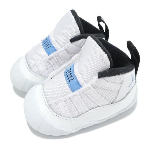 Nike 學步鞋 Jordan 11 Crib Bootie 小童 童鞋 AJ11 白 傳奇再現 喬丹 親子鞋 CI6165-104