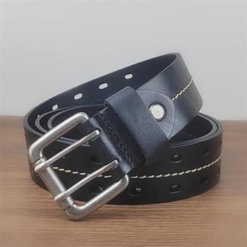 【米蘭精品】皮帶真皮腰帶-牛皮休閒戶外潮流男配件4色74jq24