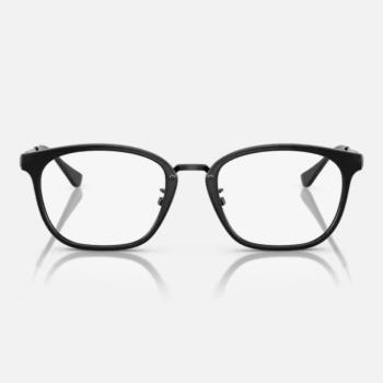 【RayBan 雷朋】圓形金屬光學眼鏡(RX7247D-2000 51mm)