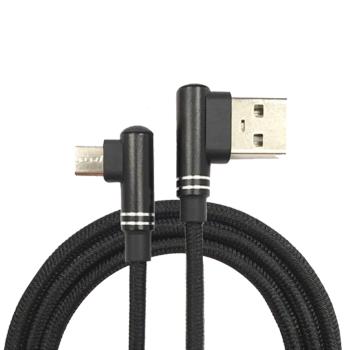 Xmart for SONY PS4 無線遊戲手把/遙控手把 專用90度電競USB充電線-120CM-3入