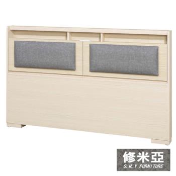 【修米亞】尼爾12公分加厚型床頭片加大6尺(3色)