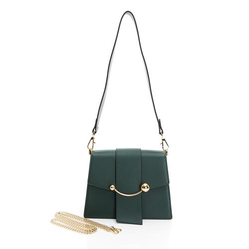 STRATHBERRY Box Crescent肩背包(墨綠色)