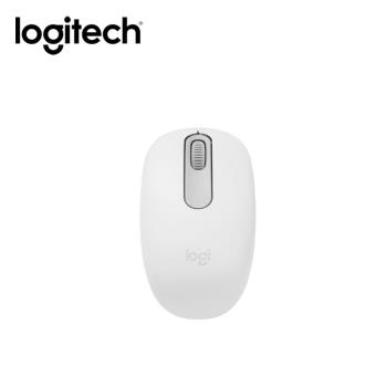 【Logitech 羅技】M196 無線藍芽滑鼠 珍珠白