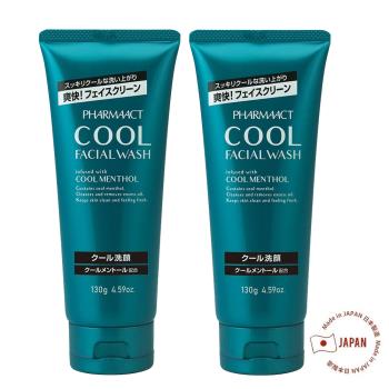 免運/日本熊野Cool涼感洗面乳130g x2條