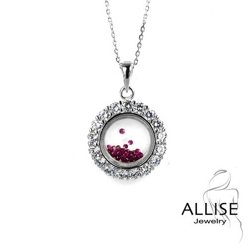 ALLISE鴻運當頭紅寶石純銀項鍊