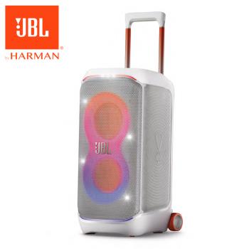 JBL Partybox Stage 320 便攜式派對藍芽喇叭(白色)