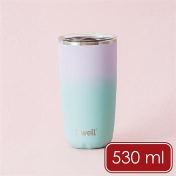 《Swell》Tumbler不鏽鋼滑蓋保溫杯(粉彩薰衣草530ml) | 保溫杯 保冷保冰杯 推蓋直飲杯 環保杯 便攜杯 咖啡杯 隨行杯