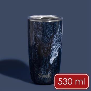 《Swell》Tumbler不鏽鋼滑蓋保溫杯(浪濤石紋530ml) | 保溫杯 保冷保冰杯 推蓋直飲杯 環保杯 便攜杯 咖啡杯 隨行杯
