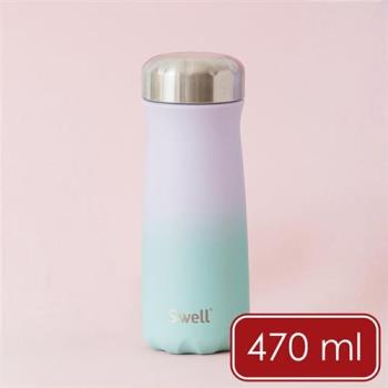 《Swell》Traveler不鏽鋼保溫瓶(粉彩薰衣草470ml) | 保溫杯 保冷保冰杯 水壺 環保杯 便攜杯 咖啡杯 隨行杯