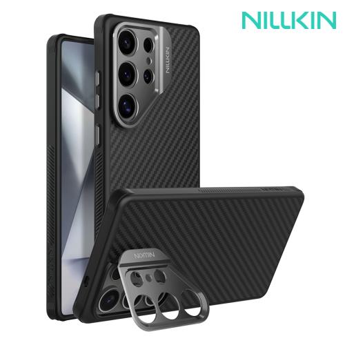 NILLKIN SAMSUNG 三星 Galaxy S25 Ultra   纖極碳纖維紋磁吸殼(精孔版)