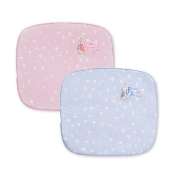 奇哥 乳膠圓型枕+悅讀比得兔圓型枕套2入