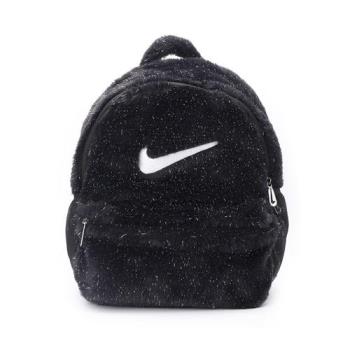 NIKE 人造皮草揹包 黑 FZ1330-010 鞋全家福
