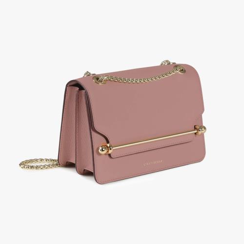 STRATHBERRY East West mini 肩背包-玫瑰粉