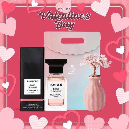TOM FORD 東方玫瑰淡香精(50ml)-香氛晶石開運招桃花組