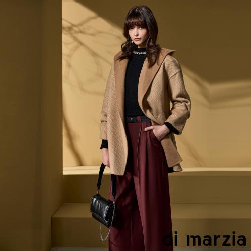 di marzia 歐洲頂奢精品兩穿喀什米爾大衣-獨