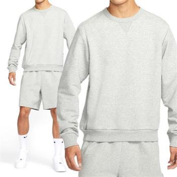 Nike SI Crew 男款 灰色 大學T 運動 毛圈布 口袋 拉鍊 休閒 圓領 上衣 長袖 FZ0221-063