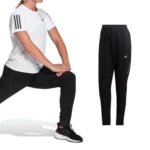 Adidas Fast TKO Pant 女款 黑色 跑步 健身 吸濕 排汗 反光 運動 亞洲版 長褲 IC3322