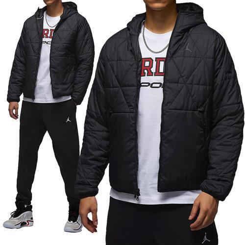 Nike J TF SPRT STMT MDWT JKT 男款 黑色 運動 防潑水 連帽 外套 FZ3163-010