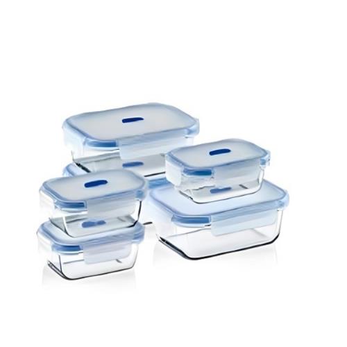 樂美雅微波保鮮盒6入組贈SP-2410