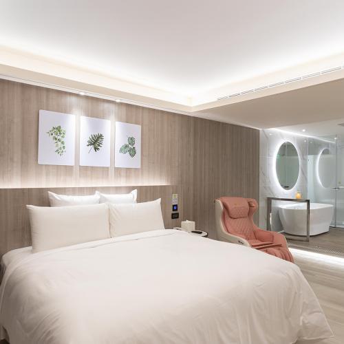 【168motel 中壢館】雙人房平假日休息 3H〈不可指定房型，依現場房況安排〉MO