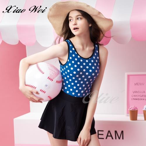 沙兒斯品牌 時尚流行連身裙泳裝 NO.B9820128