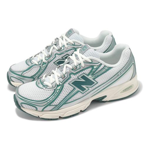 New Balance 休閒鞋 740 男鞋 女鞋 白 沼綠 拼接 緩衝 支撐 復古跑鞋 情侶鞋 NB U740GR2-D