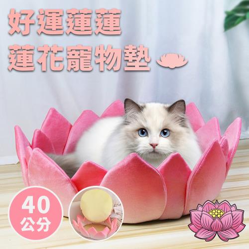 【ENNE】好運蓮蓮蓮花寵物睡墊(寵物床/寵物睡墊/睡墊)(B0175-L)