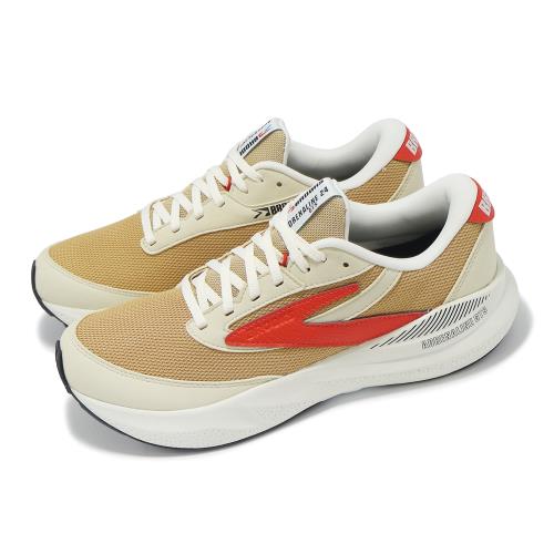 Brooks 慢跑鞋 Adrenaline GTS 24 男鞋 棕 橘 支撐 緩衝 回彈 運動鞋 1104371D296