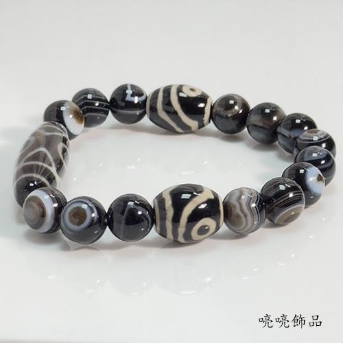 喨喨飾品】藏傳金剛蓮花三眼天珠手鍊A821|手鍊/手珠|ETMall東森購物網
