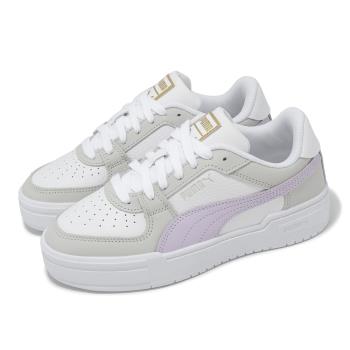 Puma 休閒鞋 CA Pro Classic II 男鞋 女鞋 白 灰 紫 復古 皮革 低筒 板鞋 40236609