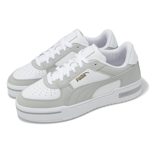Puma 休閒鞋 CA Pro Classic II 男鞋 女鞋 白 灰 皮革 復古 燙金 情侶鞋 40236604