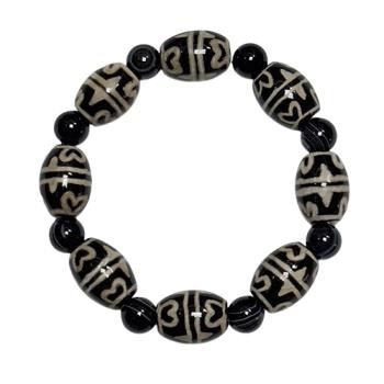 喨喨飾品】藏傳蓮花天珠手鍊A819|手鍊/手珠|ETMall東森購物網