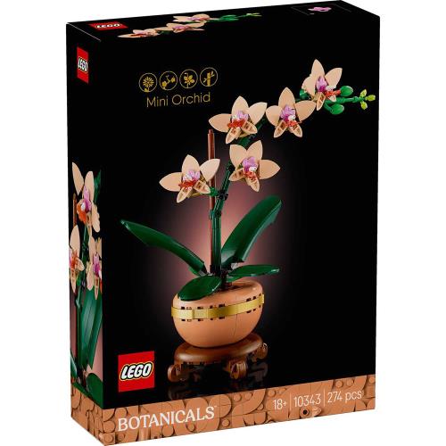 樂高積木LEGO 10343 202501 創意大師系列 - 迷你蘭花
