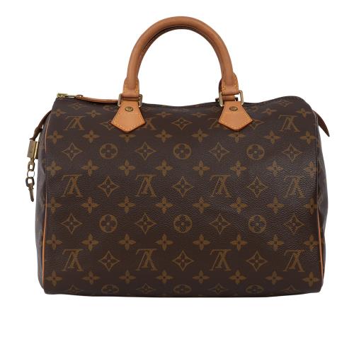 二手商品9成新_LV Monogram speedy 30 波士頓手提包
