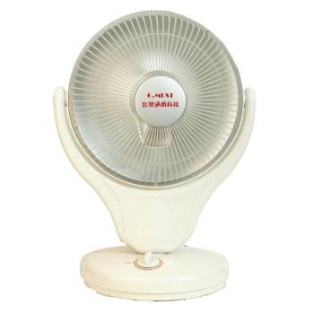 臺灣通用10吋可擺頭鹵素電暖器GM-520