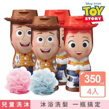 Toy story 玩具總動員胡迪/翠絲2合1沐浴洗髮精(350ml)-買3送1-【即期品2025.12.31】