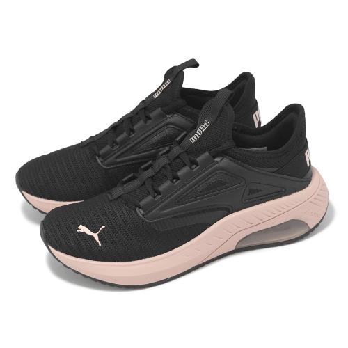 Puma 慢跑鞋 X-Cell Ayro Wns 女鞋 黑 粉 拼接 緩衝 運動鞋 31187501