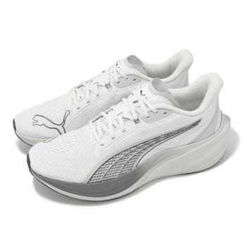 Puma 慢跑鞋 Darter Pro 男鞋 女鞋 白 灰 緩衝 透氣 運動鞋 31015218