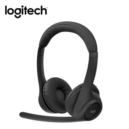 【Logitech 羅技】Zone 300 無線藍牙耳機麥克風 午夜黑