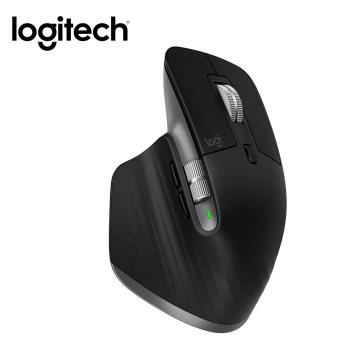 【Logitech 羅技】MX Master 3s 無線智慧滑鼠 - Mac專用 深灰色