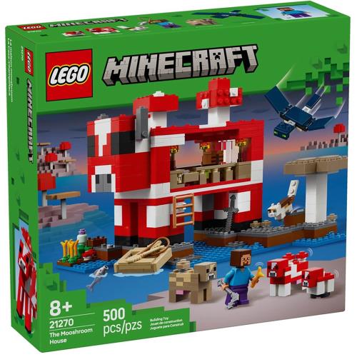 樂高積木LEGO 21270 202501 Minecraft 系列 - 蘑菇屋