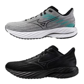 Mizuno 美津濃 慢跑鞋 男鞋 4E超寬楦 Wave Inspire 21 灰/黑【運動世界】J1GC254505/J1GC254503