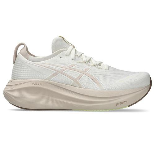 Asics 亞瑟士 慢跑鞋 女鞋 緩衝 GEL-NIMBUS 27 米【運動世界】1012B753-102