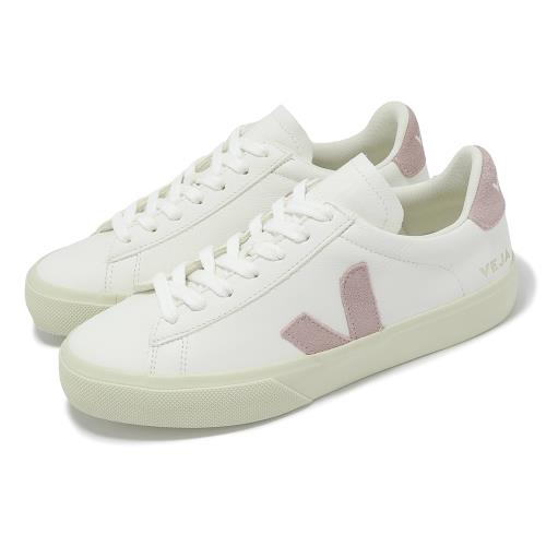 Veja 休閒鞋 Campo Leather 女鞋 白 粉 奶油底 經典 小白鞋 CP0503886A