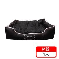  毛寶當家  狗骨頭超大方窩M號 寵物保暖窩 貓狗窩 貓狗床 