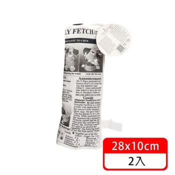 (毛寶當家) 響紙啾啾報紙玩具*2入 (響紙玩具 聞嗅玩具 寵物玩具)