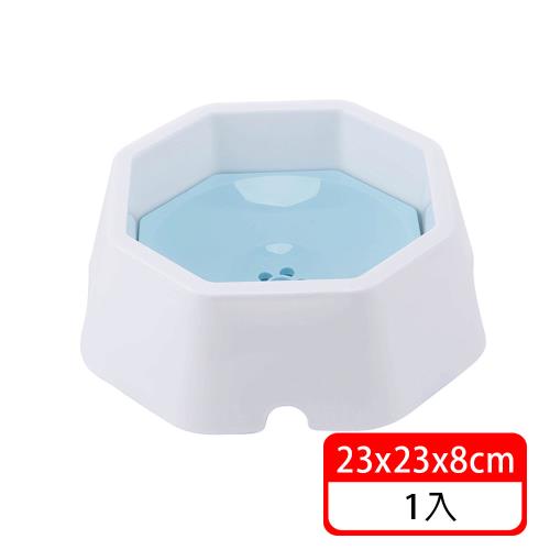 (毛寶當家) 不溼嘴八角漂浮碗(防外濺 防嗆水 寵物浮力碗 漂浮碗 寵物飲水碗)