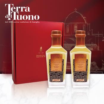 Terra Del Tuono雷霆之地 巴薩米克醋白色金標250ml*兩入勃根地大紅禮盒組 母親節 送禮