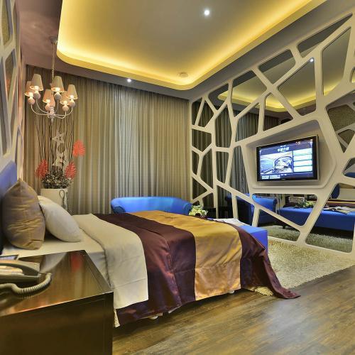 台中【海頓精品汽車旅館】雙人一泊一食住宿券(D雅緻風情)(MO)