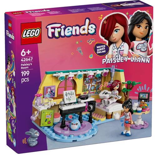 姊妹掏 樂高積木LEGO 42647 202501 姊妹淘系列- 佩斯莉的房間|FRIENDS 好朋友系列|ETMall東森購物網